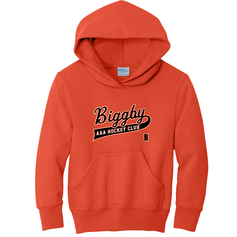 Biggby AAA Youth Core Fleece Pullover Hooded Sweatshirt